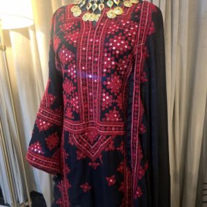 Black Balochi | Hand made balochi kurta | Quetta Doch | Chawar |