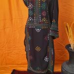 Hand Made Balochi Dress | Shoolok | Running stitch