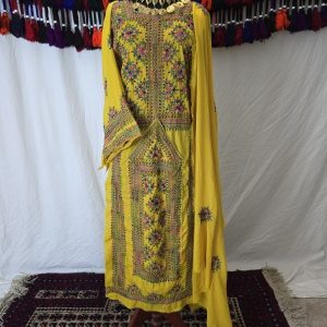 Hand Made Balochi Dress | Shoolok | Running stitch