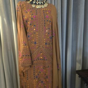 Handmade Balochi Dress | Shoolok | Running Stitch