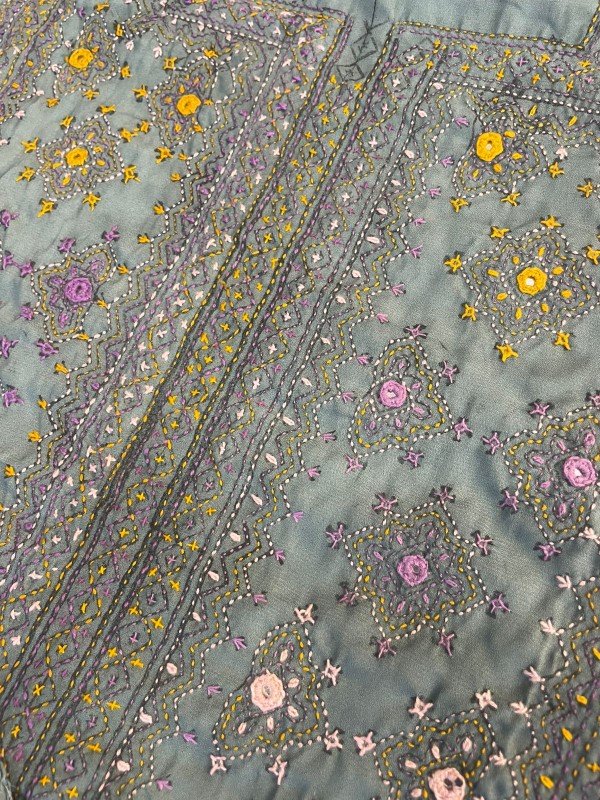 Handmade Balochi Dress | Shoolok Design | Running Stitch