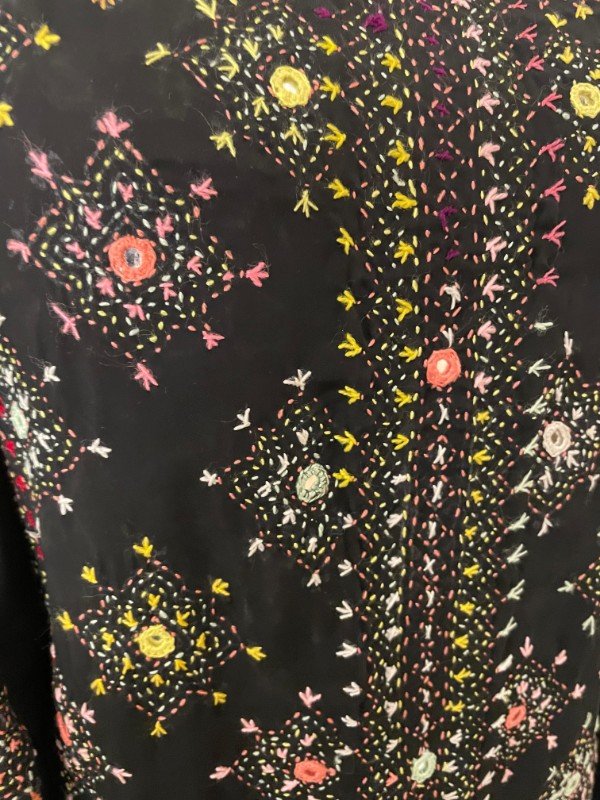 Handmade Balochi Dress | Shoolok Design | Running Stitch