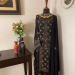 Handmade Balochi Dress | Shoolok Design | Running Stitch