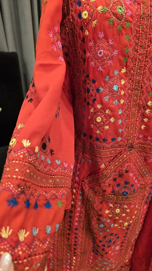 Handmade Balochi Dress – Shoolok Design | Traditional Hand Embroidery - Image 2