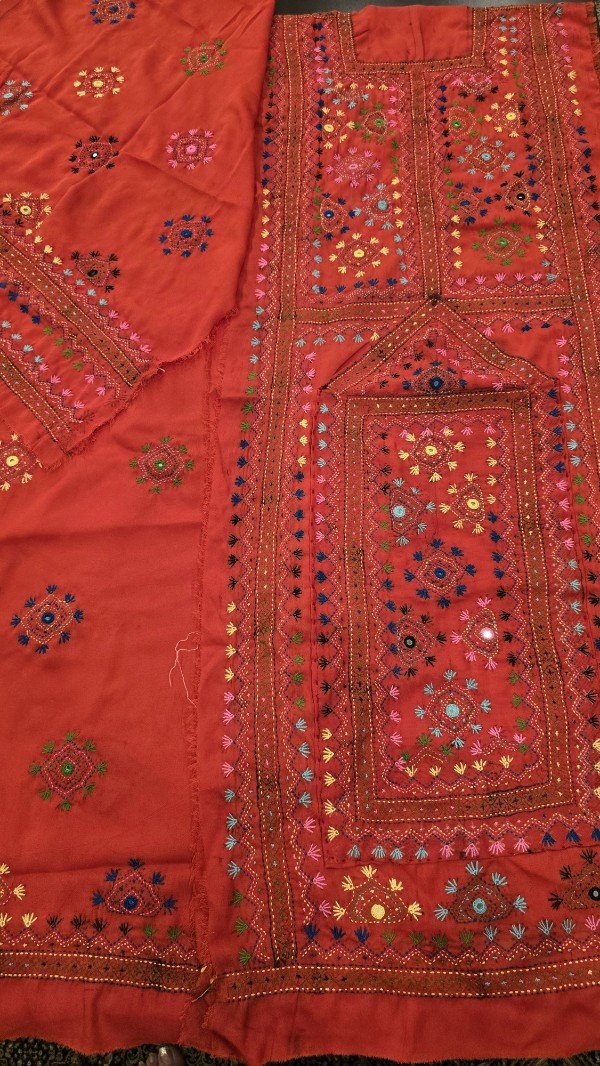Handmade Balochi Dress – Shoolok Design | Traditional Hand Embroidery - Image 7