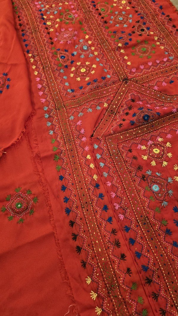 Handmade Balochi Dress – Shoolok Design | Traditional Hand Embroidery - Image 6