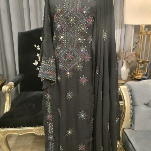 Hand Made Balochi Dress | Shoolok | Running stitch