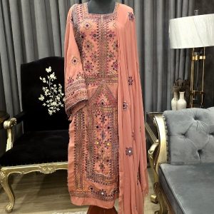 Handmade Balochi Dress | Shoolok | Running Stitch