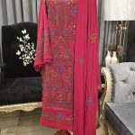 Handmade Balochi Dress | Shoolok | Running Stitch