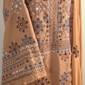 Handmade Balochi Dress | Shoolok | Running Stitch