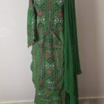 Handmade Balochi Dress | Shoolok | Running Stitch