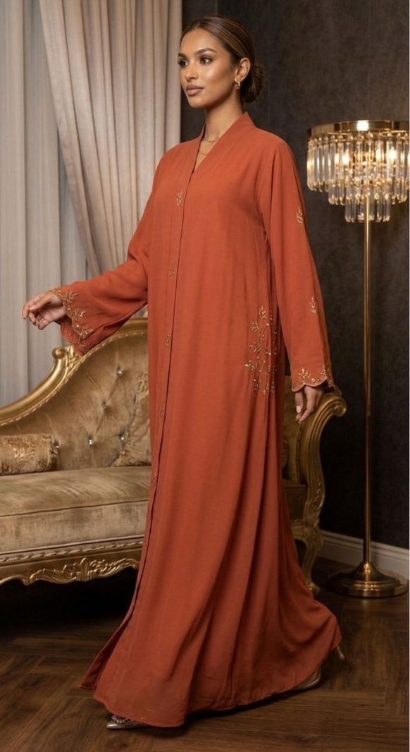 Rust Abaya