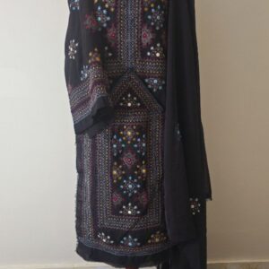 Hand Made Balochi Dress | Shoolok | Running stitch