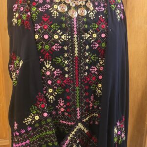 Handmade Balochi Dress | Shoolok | Running Stitch