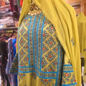 Balochi Bascoti Doch – Traditional Hand-Embroidered Silk Dress | Balochi Traditional Dresses