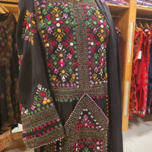 Handmade Balochi Dress | Shoolok | Running Stitch