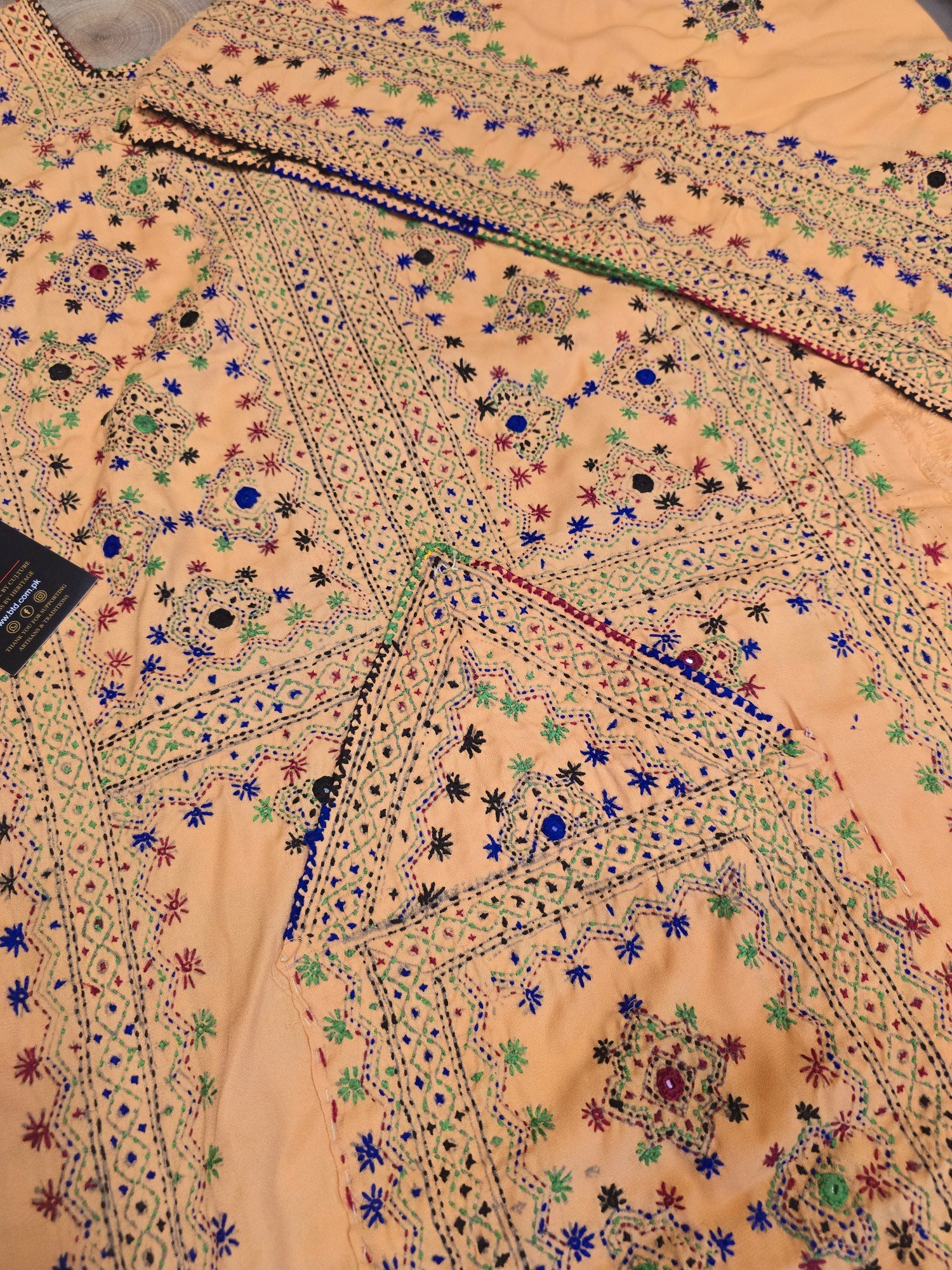 Shoolok — Hand-Embroidered Balochi Dress - Image 5