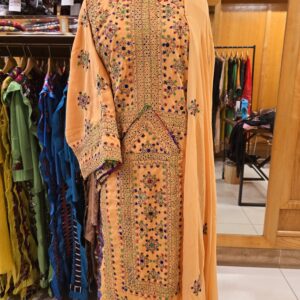 Shoolok — Hand-Embroidered Balochi Dress