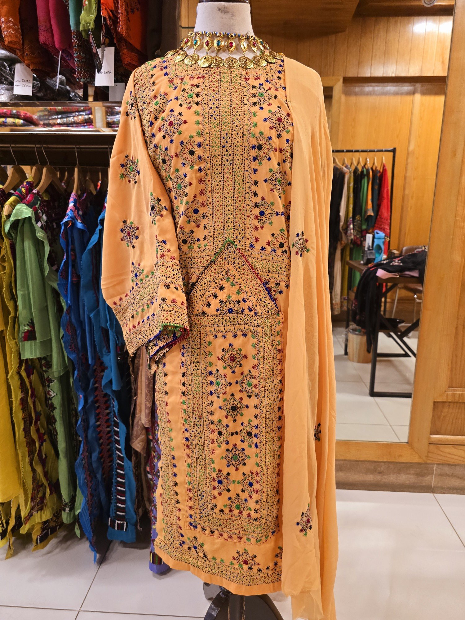 Shoolok — Hand-Embroidered Balochi Dress